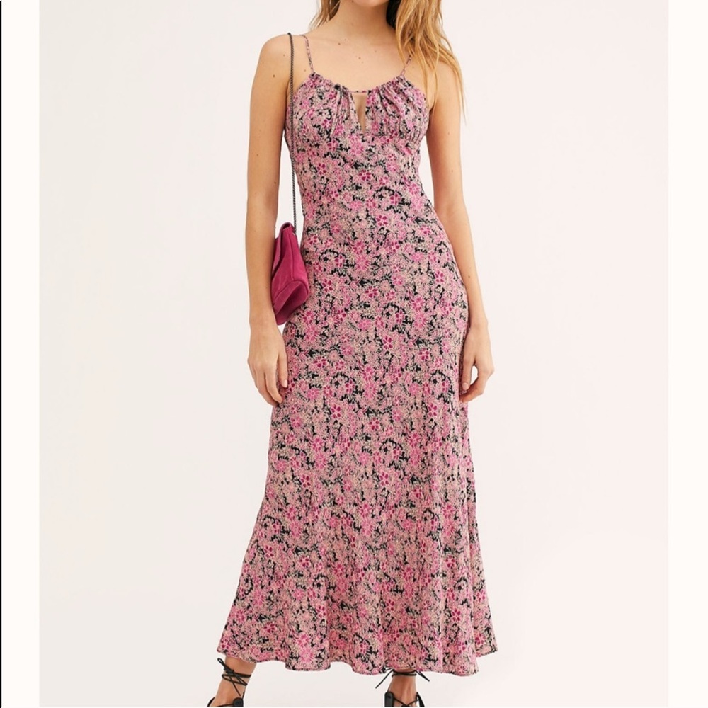 New 🌟 Free People Bon Voyage Midi Dress